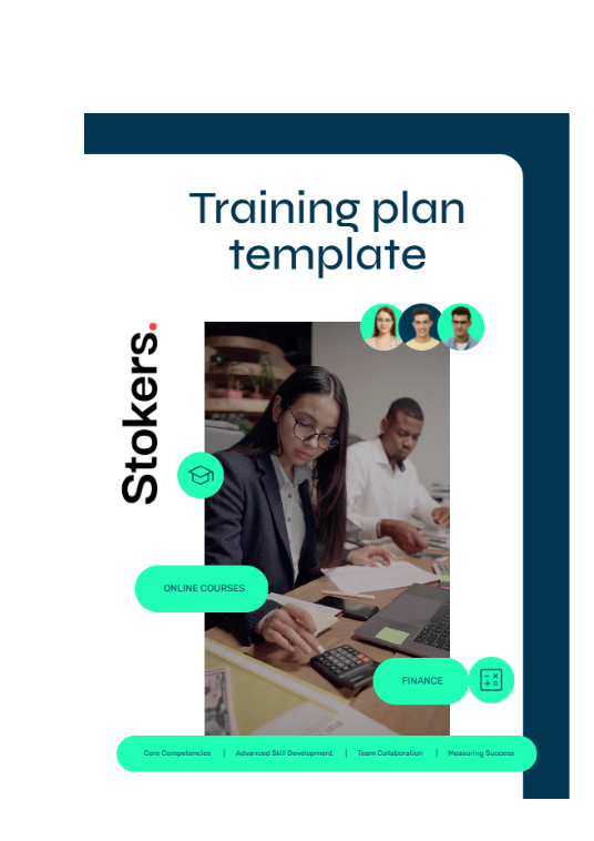 Training Plan Template front cover